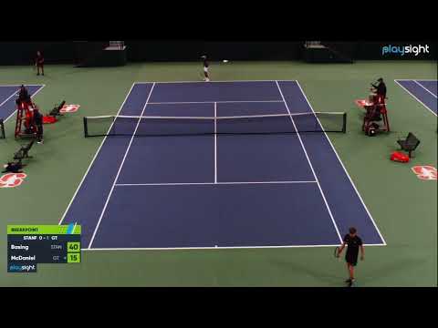 Max Basing v Marcus McDaniel - STAN v GT - 29.01.12 (1°part)