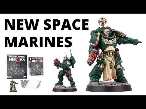 GW Selling Randomised Primaris Marines- Seven New Sculpts in Warhammer Heroes Strike Force Variel