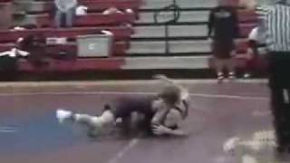 preview picture of video 'Dean Santamaria - George Washington High School - Wrestling Highlights 06' 125lbs.'