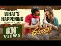 What S Happening Lyric Video Dhamaka Ravi Teja Bheems Ceciroleo Thrinadha Rao Nakkina