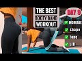 DAY 9 THE MOST EFFECTIVE RESISTANCE BAND BOOTY WORKOUT TRAIN WITH ME 3 Weeks Booty Challenge