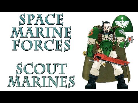 Warhammer 40k Lore - Scout Marines, Space Marine Forces