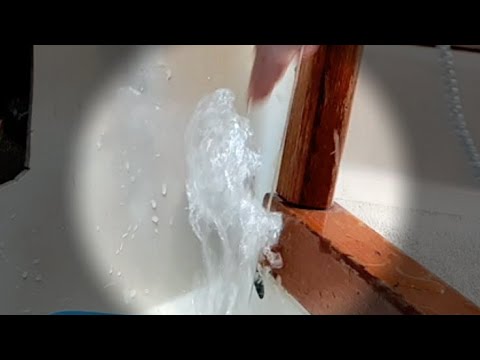 I drilled a hole in my boat