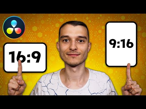 DaVinci Resolve hochformat oder querformat einstellen