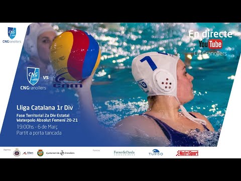 Waterpolo Lliga Catalana 1a divisió - CN Granollers vs CN Minorisa