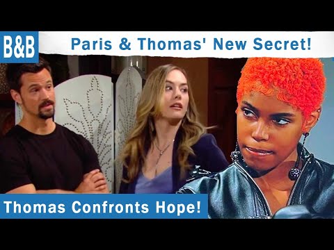 The Bold and The Beautiful Spoilers: Paris Rats Out Hope To Thomas- Beacon Situation Gets Worse.