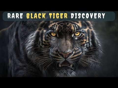 BLACK TIGER The World's Rarest and Most Unique Tiger