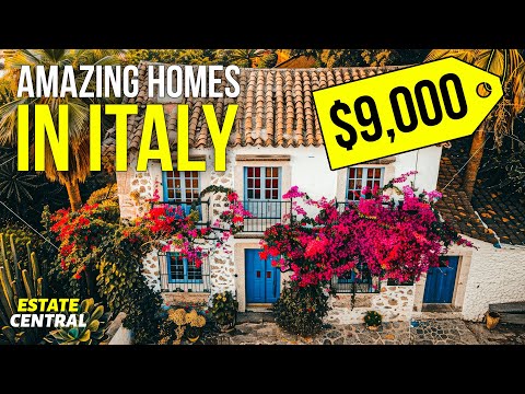 Amazing HOMES in ITALY under $10,000