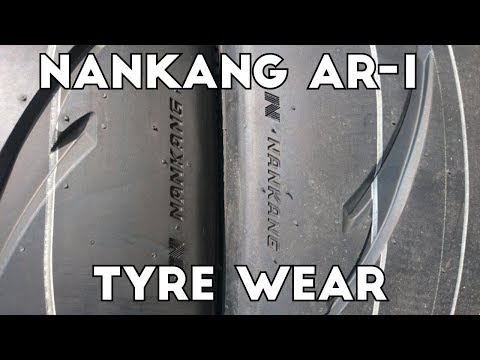 NANKANG AR-1 Tyre Wear After 1st Track Day