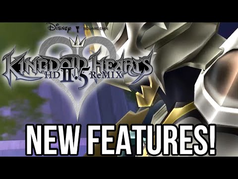 Kingdom Hearts HD 2.5 Remix News - New Features Trailer