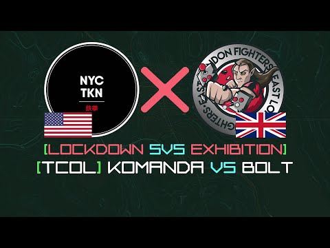 Tekken 7 USA vs UK 5v5 Exhibition KOMANDA vs BOLT