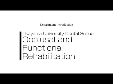 OUDS: Dept. of Occlusal and Oral Functional Rehabilitation