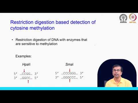 Detecting DNA Methylations #swayamprabha #ch17sp