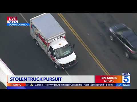 CRAZY 😳 UHAUL Car Chase! 11/9/17