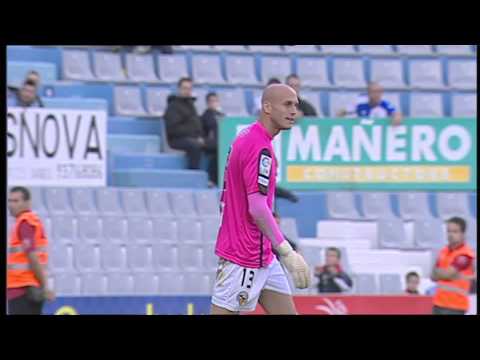 La Liga | Gol de Portillo (0-2) en el CE Sabadell - Hércules CF