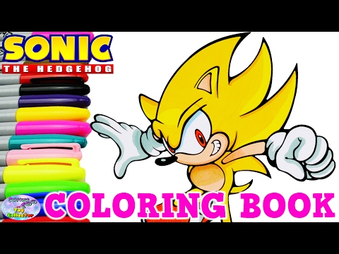 Super Sonic Coloring Pages Printableâ - 02/2022