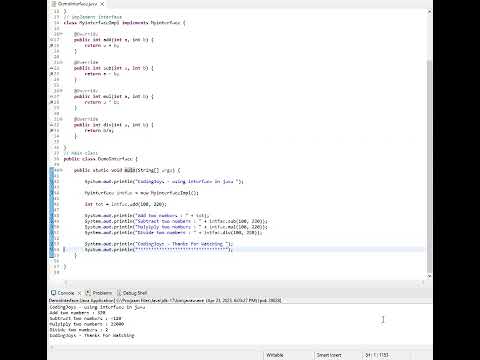Ipgrayspace Codingjoys Shorts Java Interface Debug Mode
