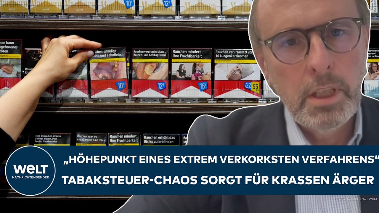 TABAKSTEUER-CHAOS: "Höhepunkt eines verkorksten Verfahrens" - Heftige Panne! Schock für Raucher!