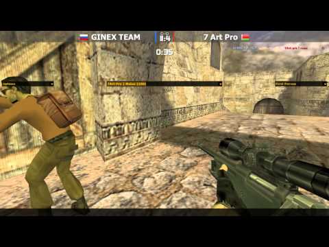 GINEX TEAM - VS - 7Art.pro // Show-Math (map 1)