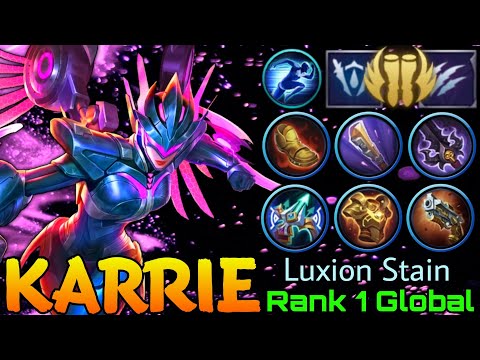 Sidelane Karrie The Hawkwatch! - Top 1 Global Karrie by Luxion Stain - Mobile Legends