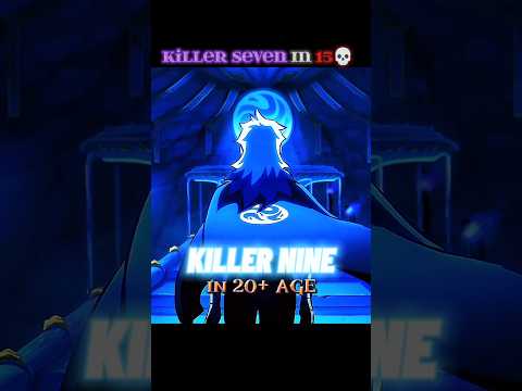 Killer Seven in 15 Age 💀 [ Scissor Seven ] #seven#anime