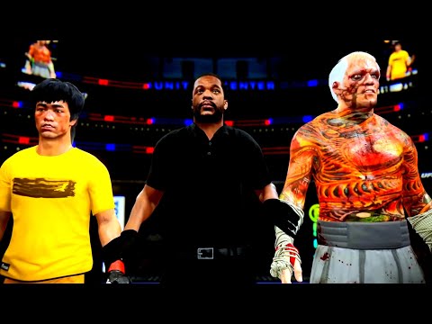 Bruce Lee vs. Horseman of the Apocalypse Plague - EA sports UFC 4
