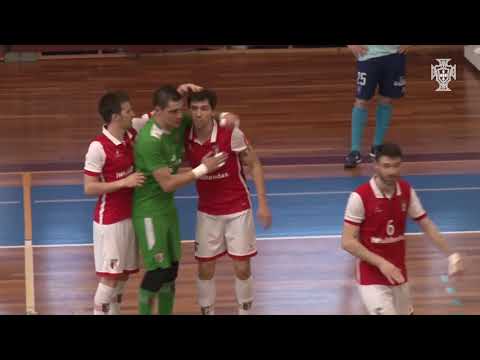 Liga Sport Zone, 1.º jogo quartos-de-final: Futsal Azeméis 4-6 SC Braga/AAUM