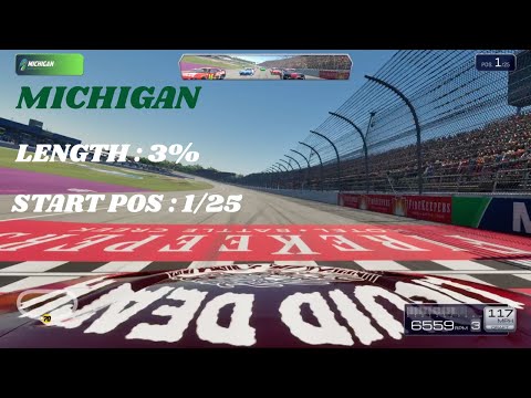 NASCAR 25 | LEAVING THE FIELD BEHIND AT MICHIGAN (S CLASS LAPS)