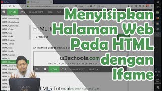 5.11 Menyisipkan Halaman Web dengan Iframe | Belajar HTML
