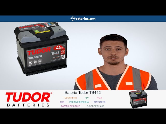 Vídeo relacionado con Tudor TB442 Batería de coche Tudor 44Ah 420A, Gama Technica, para Automóvil de turismo
