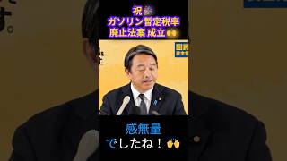 【非公式】国民民主党・榛葉幹事長定例会見　2025年11月28日（金）切り抜き動画～祝！ガソリン暫定税率廃止確定　 #榛葉賀津也