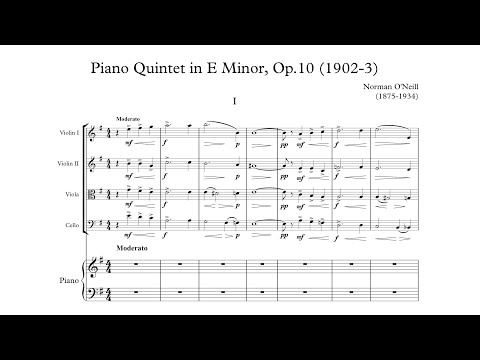 Norman O'Neill – Piano Quintet