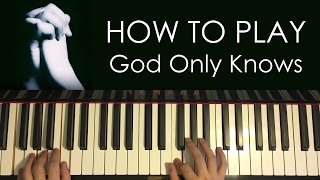 HOW TO PLAY - John Legend, Cynthia Erivo - God Only Knows (Piano Tutorial Lesson)