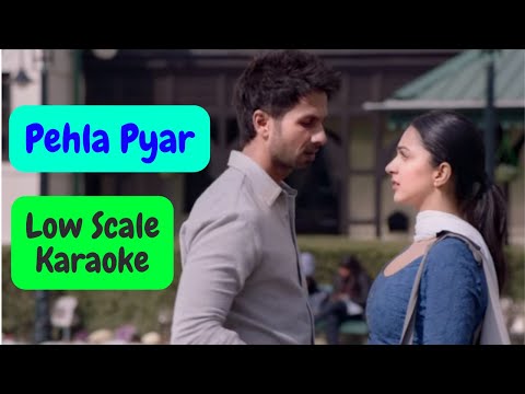 Pehla Pyar Low Scale Karaoke | Kabir Singh | Armaan Malik | Real Low Scale Karaoke