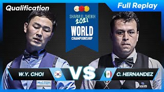 Qualification - Wan Young CHOI vs Christian HERNANDEZ (73rd World Championship 3-Cushion)