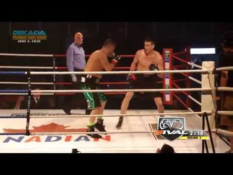 Gary Kopas vs Taylor Bull - Dekada Premier Fight Night June 4, 2016
