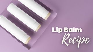 Lip Balm Recipe | Free Formula