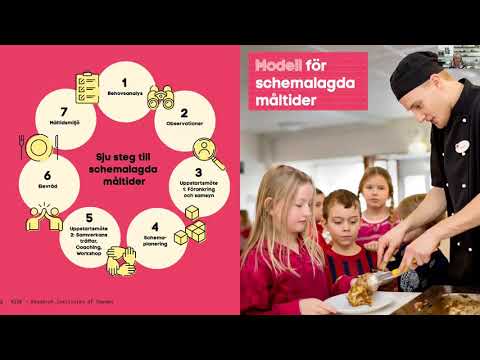 Lansering av Handboken för schemalagda måltider