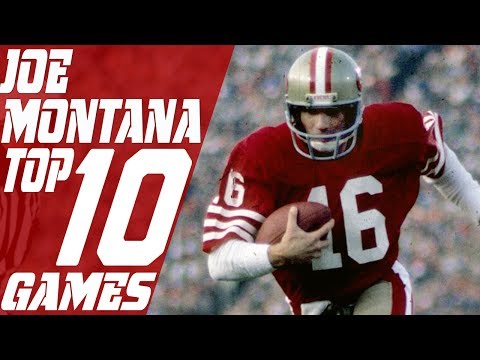 Top 10 Joe Montana Games of All Time | NFL Films