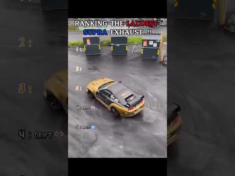 RANKING THE LAUDEST SUPRA EXHAUST...!!😵‍💫