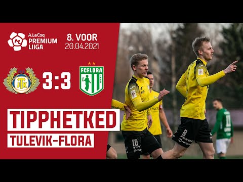 Viljandi JK Tulevik - Tallinna FC Flora l 3:3 l Premium liiga 8. voor l 2021