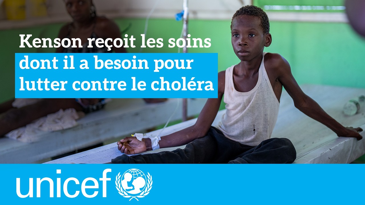 Le combat d’un enfant contre le choléra après le passage de l’ouragan Melissa | UNICEF Haiti