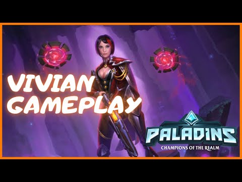 PALADINS GAMEPLAY | JOGANDO DE VIVIAN