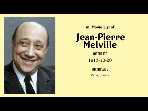 Jean-Pierre Melville Movies list Jean-Pierre Melville| Filmography of Jean-Pierre Melville