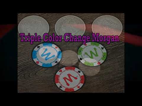 Voir la vidéo Triple Color Change Morgan en Jeton
