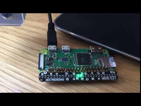 Pi LED Shim. Initial Test 19/07/18