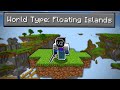 Can You Beat Minecraft in a FLOATING ISLANDS ONLY World?