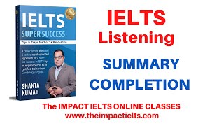 IELTS Listening Tips and Tricks | Summary Completion | IELTS Preparation Full Course (2022)