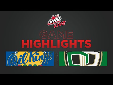 WHL Highlights: Oil Kings (1) at Raiders (5) - October 1, 2022