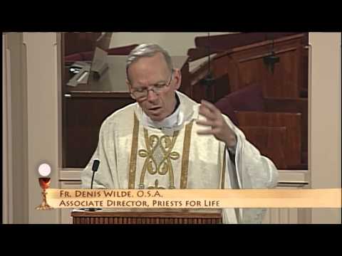 EWTN Daily Catholic Mass - Fr. Denis Wilde OSA - 2014-2-20-